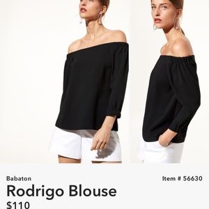 Babaton Rodrigo Blouse in Teal
